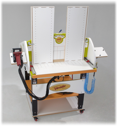 Versidex™ The Original Plate Joinery Indexing System. Faster Thoughput, Markless Indexing System, Dedicated Biscuit & Slip-Tenon Joinery Workstation, Exchangeable & Variable